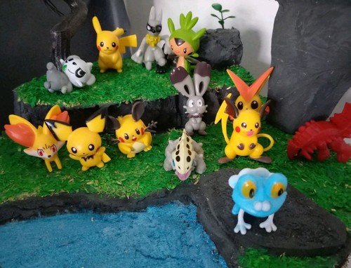 Pokemon figuren set stück - pokemon,
