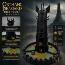 Orthanc würfelturm isengard - würfelturm,