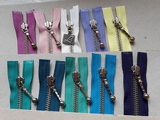 Reißverschluss Metallkette Größe 5 unteilbar diverse Farben YKK u.a. 10cm-20cm 