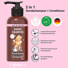 Hundeshampoo 500ml mit