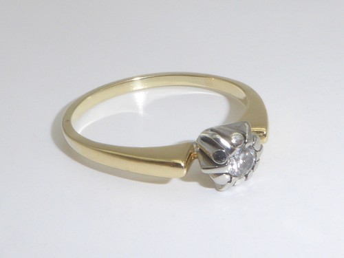 750 gelbgold 18k gold ring - gelbgold,