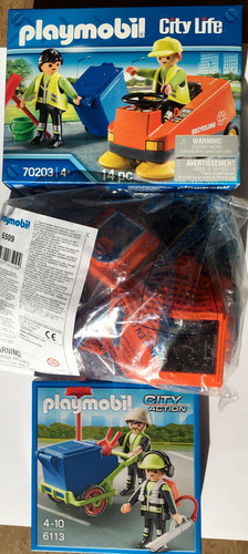 Playmobil müllabfuhr 6509 - müllabfuhr,