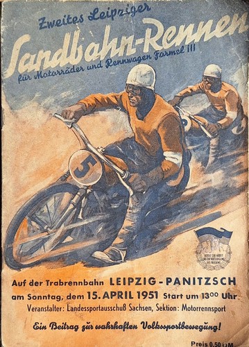 Speedway 1951 leipzig - 15.4.1951,