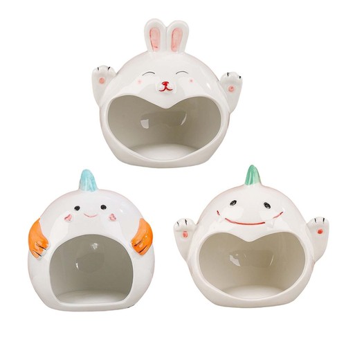 Haustier-Hamster-Keramik-Nesth