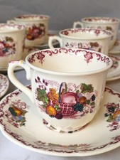 Masons Fruit Basket England 6