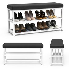 Schuhregal mit 2 Ebenen