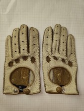 Roeckl Peccary Auto Fahrer Handschuhe Gr 6,5  Damen Leder Luxus 32