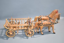 Pferdewagen Gespann Heuwagen