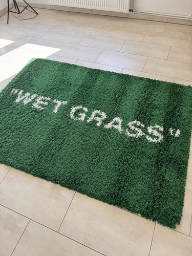 Ikea off white wet - wet, grass