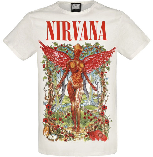 Nirvana shirt herren - t-shirt,