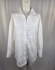 Zara Damen Hemd Gr. L Weiß