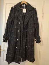 🖤 Langer Mantel schwarz