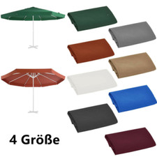 Ersatzbezug für Sonnenschirm 3//3.5/5/6M Sonnenschirmbezug Bespannung Wasserdich