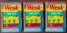 3 x West Lemon Fresh Zigarettenschachteln leer sehr guter Zustand ORIGINALBILDER