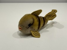 Steiff Tier Fisch Flossy 13 cm ohne Knopf und ohne Fahne Top Zustand 