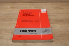 Deutz Fahr DX110 Ersatzteilliste 500 0680 1026-99  04.78 xb10947