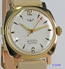 ANKER (2529) kleine Uhr mit roten Sekunden-Zeiger-Design Durowe-Kaliber - 60-er