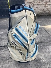 Titleist Cart 14 StaDry Waterproof Cart Bag grau/weiss/blau