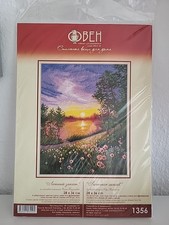 Oven Summer sunset, Kreuzstich