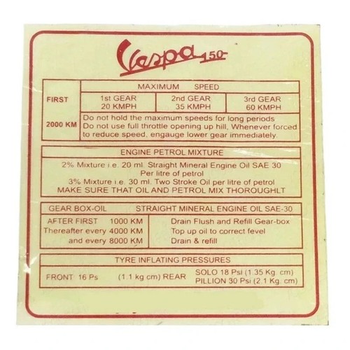 Vespa beinschild karosserie - beinschild,