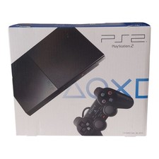 Playstation 2 PS2 Slim Black