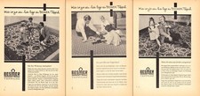 3w50035/ Konvolut Reklame aus 1956 – BESMER Teppiche – Hamburg