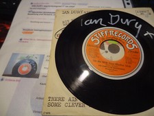 IAN DURY - Single 7" Hit me