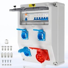 Stromverteiler cee steckdosen - stromverteiler,