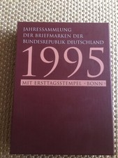 Deutschland (BRD), Jahressammlung 1995 mit Ersttagsstempel BONN, gestempelt 