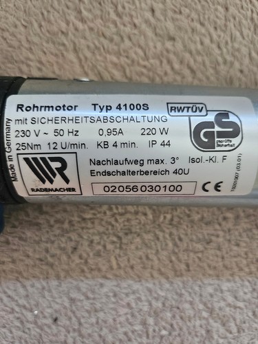 Rademacher rohrmotor - rademacher,