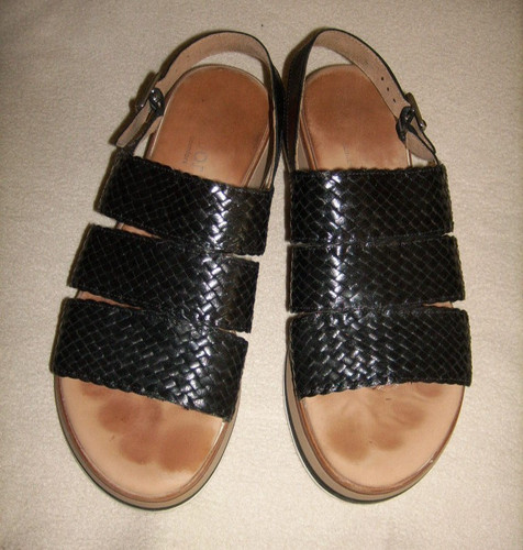 Flecht sandalen schwarz gabor - flecht,