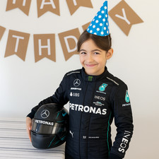 Kinder Kart Rennanzug Level 2