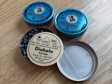 3 Dosen je 200 Diabolos für DDR Luftgewehr Haenel Altbestand Konvolut