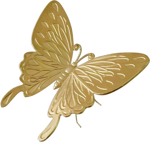 Gold schmetterling figur - gold,