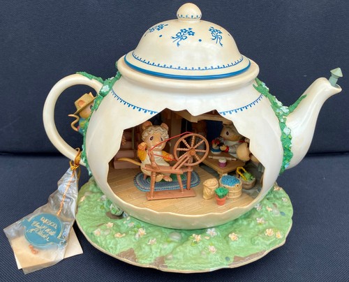 Enesco teapot bungalow - enesco,
