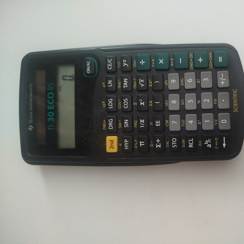 Texas instruments eco - instruments, ti-30