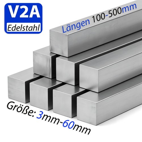 V2a edelstahl vierkant - v2a,