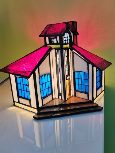 Tiffany haus lampe - tiffany,