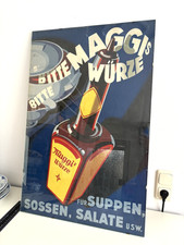 Werbeplakat Maggi Künstler