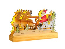 Wenko LED-Schlitten aus Holz