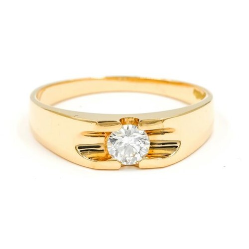 Bandring herrenring mit - bandring,