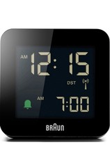 Braun BC08B-DCF Funkwecker - Schwarz