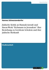 Jüdische kritik hannah - jüdische,