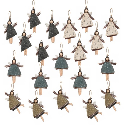 Holz christbaumschmuck set mit - christbaumschmuck,