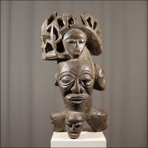 83644 kopf figur bamun - kopf-figur,