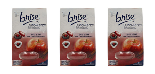 Brise duftöl kerze apfel - 9x,