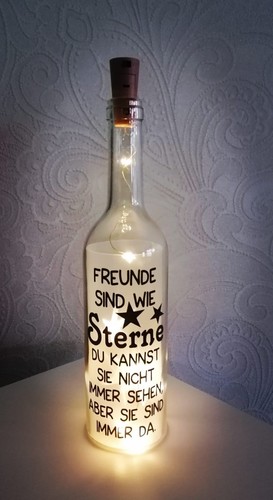 Dekorative led flasche von - flasche, wb
