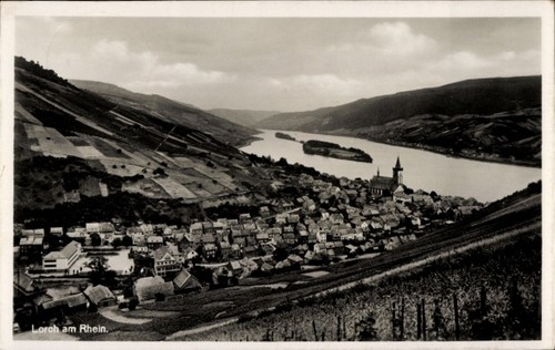 Lorch rhein hessen - ak,
