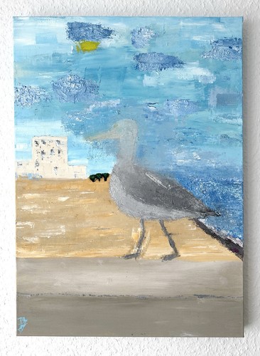 Möwe warnemünde - möwe,