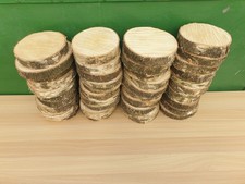 40 Stück ca 12cm Baumscheiben